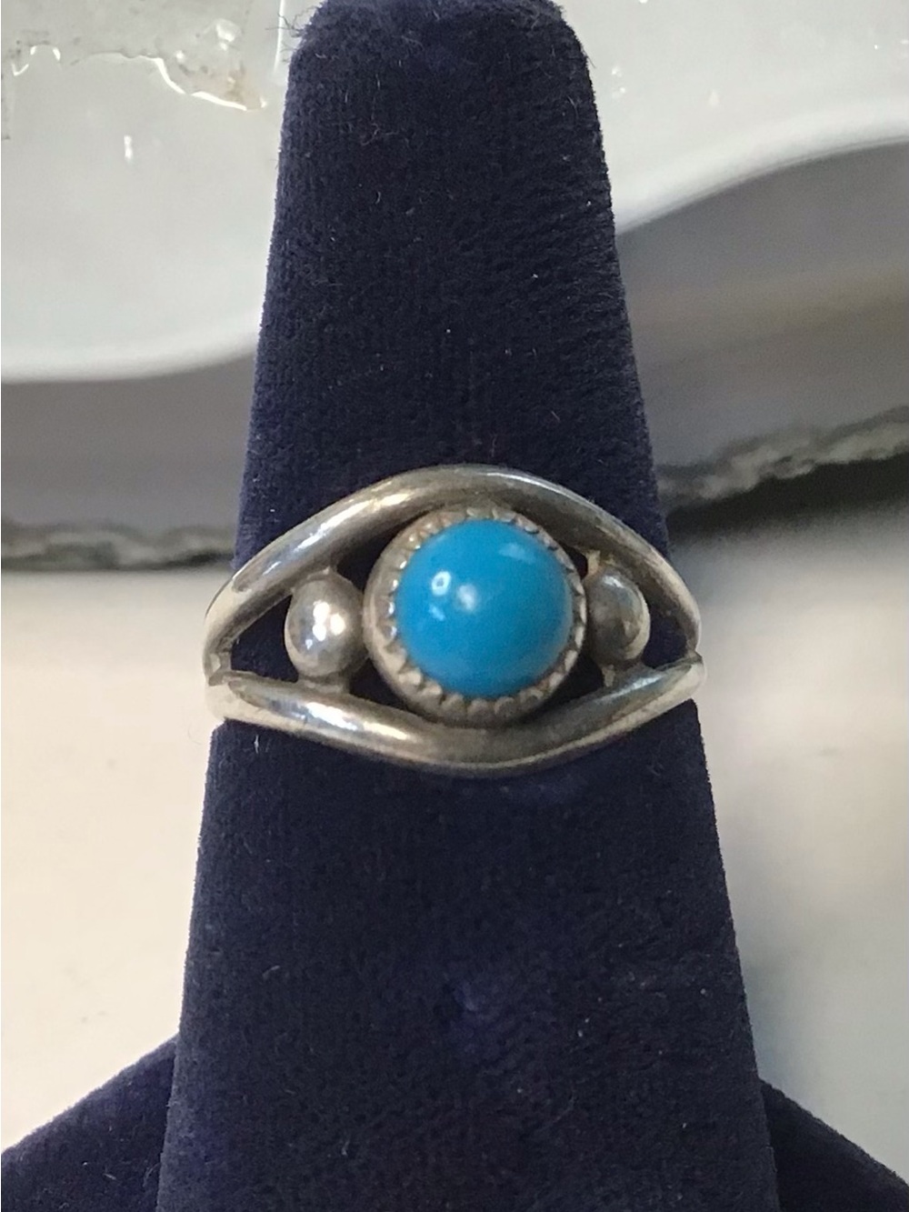 Sterling Bell Trading Turquoise Ring